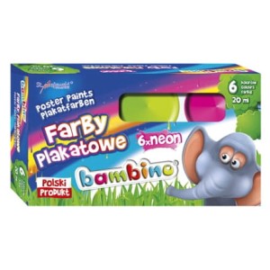 Bambino farby plakatowe 8/20 ml