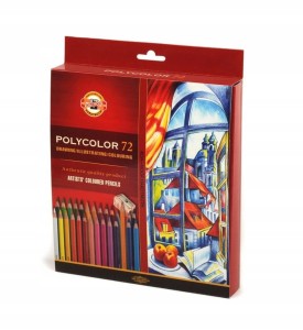 Kredki ołówkowe KOH-I-NOOR POLYCOLOR 72szt
